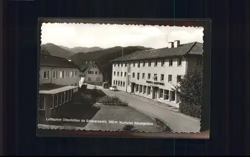 Ottenhoefen Schwarzwald Kurhotel Albertshoehe / Ottenhoefen im Schwarzwald /Ortenaukreis LKR