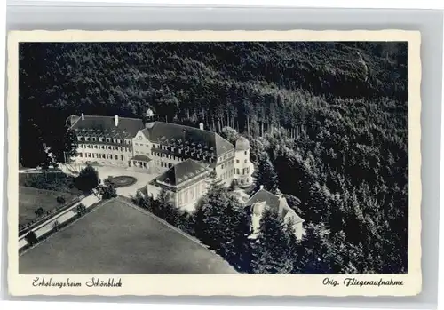 Schwaebisch Gmuend Fliegeraufnahme Erholungsheim Schoenblick *