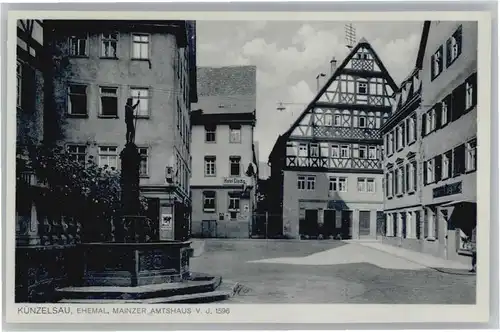 Kuenzelsau Mainzer Amtshaus *