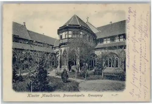 Maulbronn Brunnenkapelle Kloster x