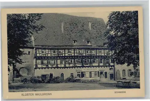 Maulbronn Kloster Schmiede *
