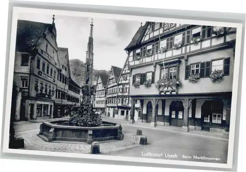 Bad Urach Marktbrunnen  *