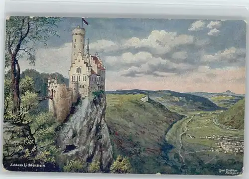 Lichtenstein Wuerttemberg Schloss Honauer Tal x