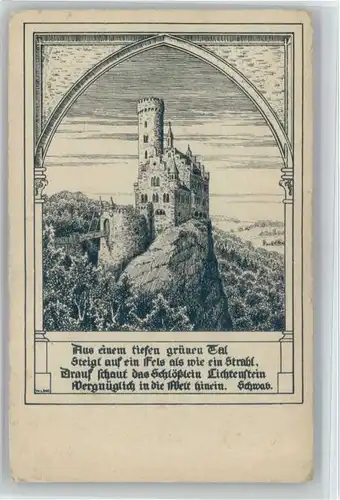 Lichtenstein Wuerttemberg Schloss *