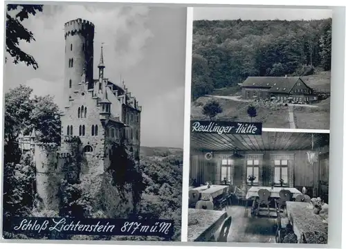 Lichtenstein Wuerttemberg Schloss Reutlinger Huette *
