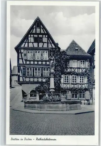 Bretten Rathaus Brunnen *