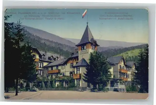 Buehlertal Kurhaus Hundseck *