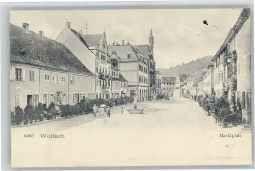 Wolfach Marktplatz *