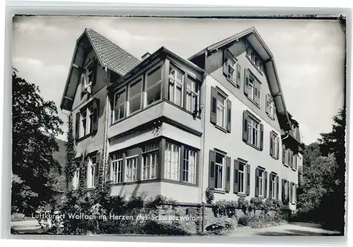 Wolfach Sanatorium Dr. Barlen *