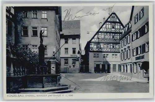 Kuenzelsau Mainzer Amtshaus *