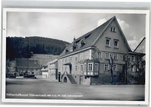 Voehrenbach Voehrenbach Gasthaus zum Engel * / Voehrenbach /Schwarzwald-Baar-Kreis LKR