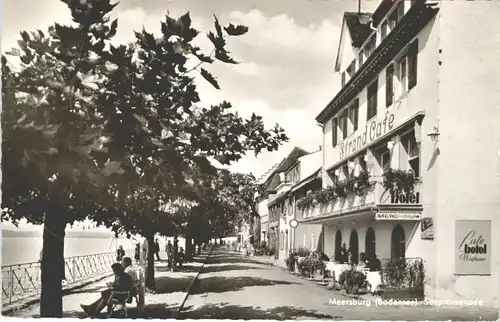 wu48187 Meersburg Bodensee Meersburg Seepromenade * Kategorie. Meersburg Alte Ansichtskarten