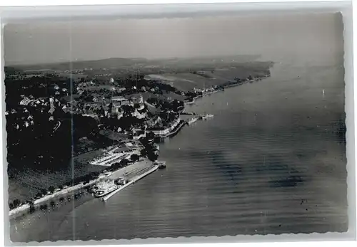 wu48424 Meersburg Bodensee Meersburg Fliegeraufnahme * Kategorie. Meersburg Alte Ansichtskarten