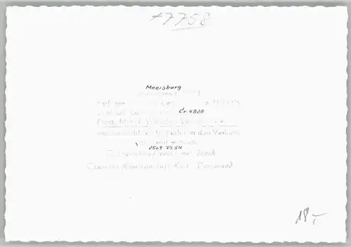 wu48429 Meersburg Bodensee Meersburg Fliegeraufnahme * Kategorie. Meersburg Alte Ansichtskarten