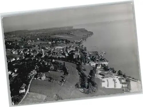 wu48431 Meersburg Bodensee Meersburg Fliegeraufnahme * Kategorie. Meersburg Alte Ansichtskarten