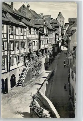 wu48452 Meersburg Bodensee Meersburg Steigstrasse x Kategorie. Meersburg Alte Ansichtskarten