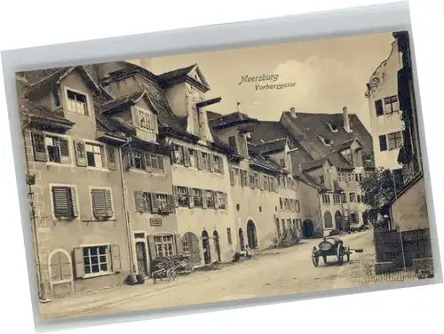 wu48459 Meersburg Bodensee Meersburg Vorburggasse * Kategorie. Meersburg Alte Ansichtskarten