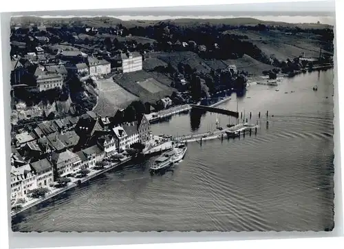 wu48741 Meersburg Bodensee Meersburg Fliegeraufnahme * Kategorie. Meersburg Alte Ansichtskarten