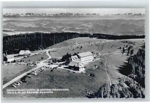 Waldkirch Gasthaus Kandel Fliegeraufnahme  *