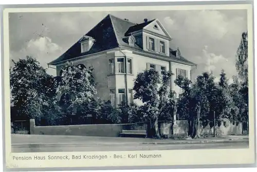 Bad Krozingen Pension Haus Sonneck x