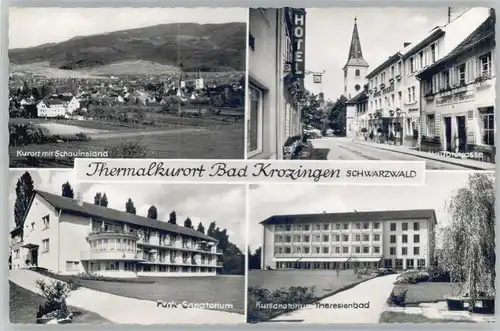 Bad Krozingen Park Sanatorium Theresienbad Hauptstrasse *