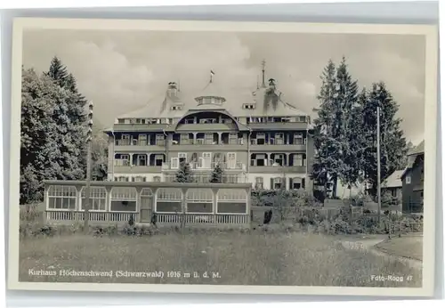 Hoechenschwand Kurhaus *