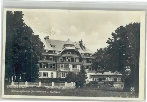 Hoechenschwand Kurhaus x