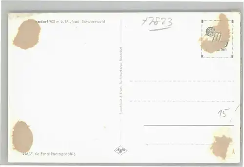 Bonndorf Schwarzwald Bonndorf  * / Bonndorf /Waldshut LKR