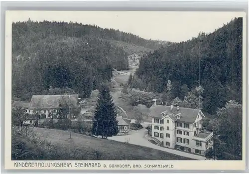 Bonndorf Schwarzwald Bonndorf Erholungsheim Steinabad * / Bonndorf /Waldshut LKR