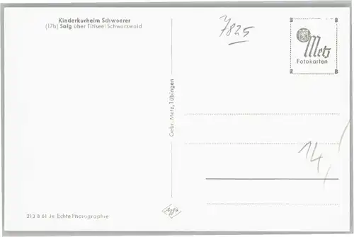 Saig Kinderkurheim Schwoerer *