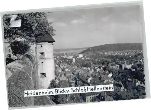 wu54844 Heidenheim Brenz Heidenheim Schloss Hellenstein * Kategorie. Heidenheim an der Brenz Alte Ansichtskarten