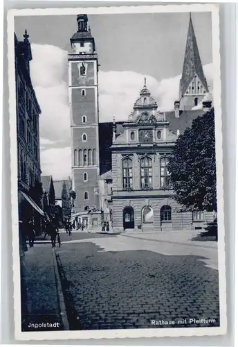 Ingolstadt Rathaus Pfeifturm *