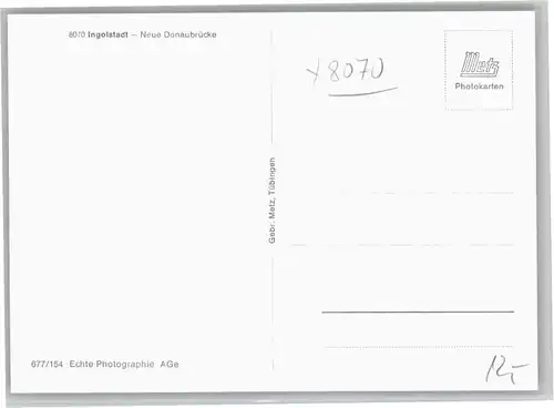 Ingolstadt Donaubruecke *