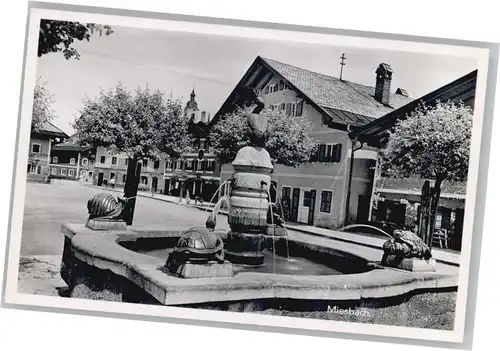 Miesbach Markt Brunnen *