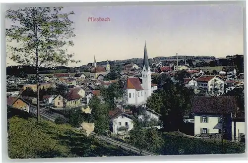 Miesbach Karte von ca 1900 x