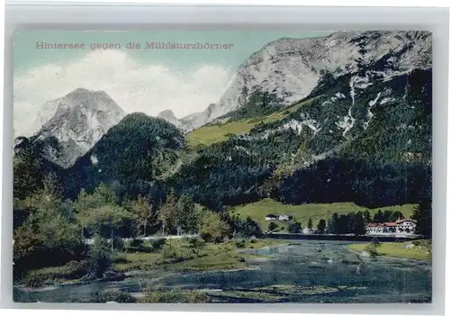 Ramsau Berchtesgaden Hintersee Muehlsturzhoerner *