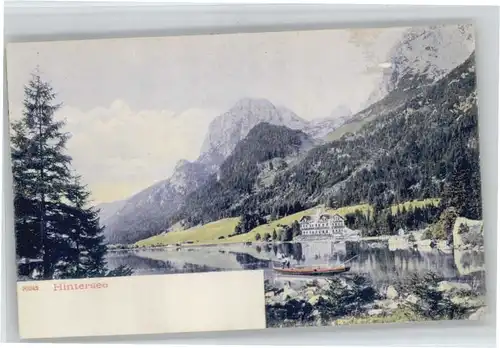Ramsau Berchtesgaden Hintersee *