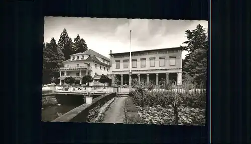 Bad Peterstal-Griesbach Bad Peterstal Kurhaus Sanatorium * / Bad Peterstal-Griesbach /Ortenaukreis LKR