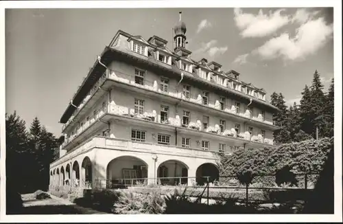 Buehlertal Sanatorium Buehlerhoehe *