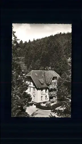 Bonndorf Schwarzwald Bonndorf Gasthof Pension Steinsaege * / Bonndorf /Waldshut LKR