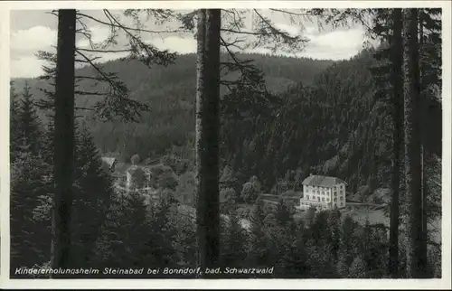 Bonndorf Schwarzwald Bonndorf Kindererholungsheim Steinabad * / Bonndorf /Waldshut LKR