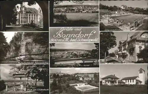 Bonndorf Schwarzwald Bonndorf Wutachschlucht Schwimmbad * / Bonndorf /Waldshut LKR