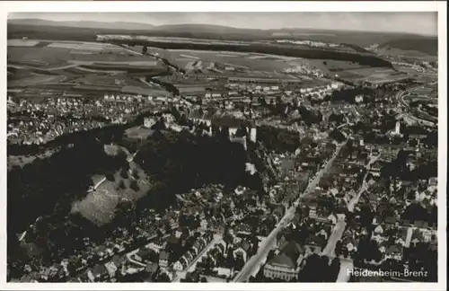 wu77711 Heidenheim Brenz Heidenheim Fliegeraufnahme * Kategorie. Heidenheim an der Brenz Alte Ansichtskarten