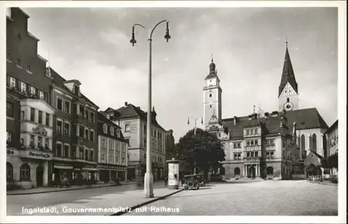 Ingolstadt Gouvernementsplatz Rathaus  *