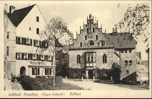 Sulzbach-Rosenberg Rathaus  *
