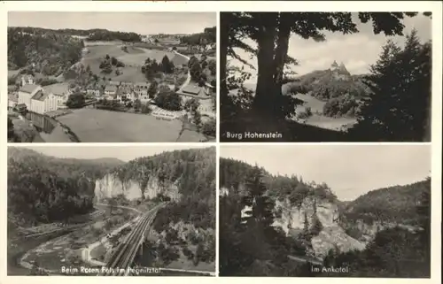 Rupprechtstegen Burg Hohenstein Ankatal Roten Fels Pegnitztal Fraenkische Schweiz *