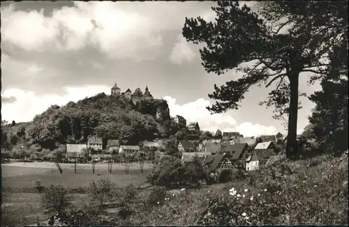 Rupprechtstegen Burg Hohenstein Fraenkische Jura *