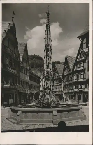 Bad Urach Marktbrunnen   *