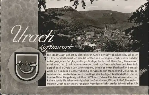 Bad Urach Stadtwappen *