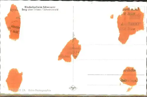 Saig Kinderkurheim Schwoerer *